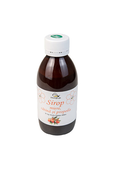 StrongLife Sirop de catina si propolis cu miere de albine - 200ml