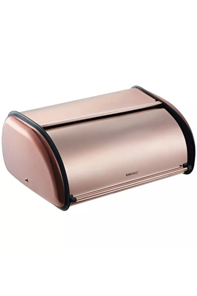 Other KINGHOFF KH-1840 ROSE GOLD STEEL BREAD BOX