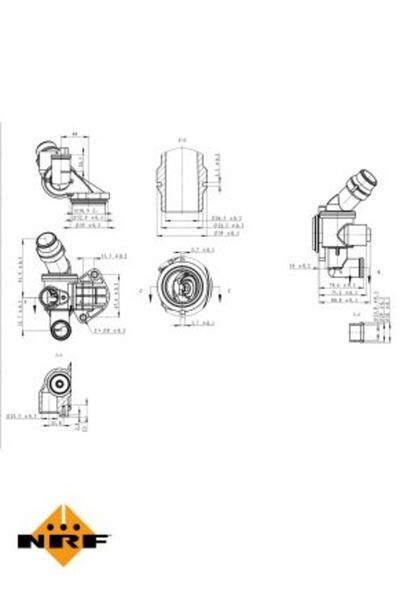 NRF Thermostat, Audi A4 B6 Avant, 8E5,