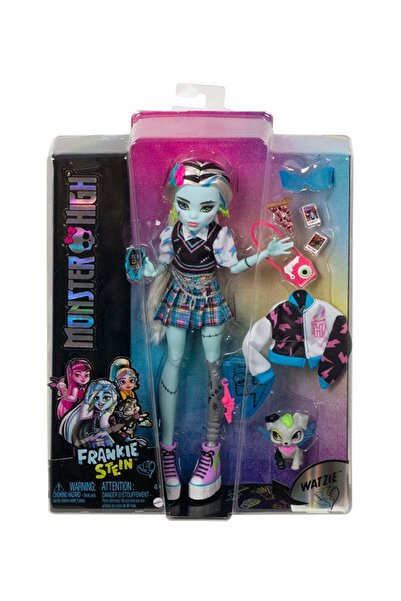 MONSTER HIGH Frankie Stein Doll with Pet and Accessories