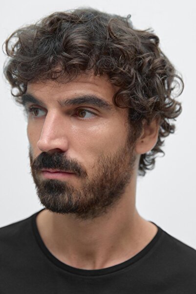 Massimo Dutti Bisiklet yaka regular fit t-shirt