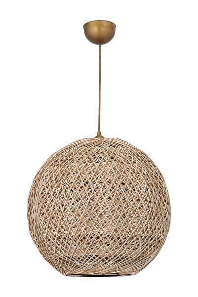 Genel Markalar Doğal el yapımı Bohem-Rustik-Modern-Jüt-Yapımı Sarkıt Avize