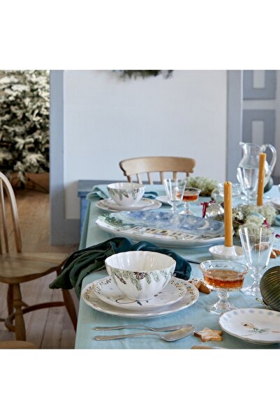 Casafina Farfurie aperitiv, Casafina, ceramică, Spargător de nuci, Crăciun, 21,4 x 2,5 cm