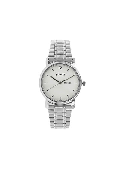 SONATA Men's Analog White Dial Watch - 1013SM06