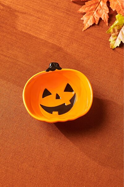 Karaca Halloween Pumpkin Kase 13 cm