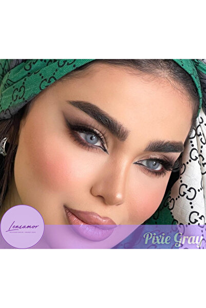 Takmakirpiğim Pixie Gray Gri Renk Yıllık Kullanım