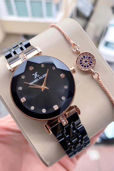 Daniel Klein KADIN KOL SAATİ KRİSTAL CAM GECİRMEZ 2 YIL GARANTİLİ YENİ SEZON BİLEKLİK HEDİYELİDİR