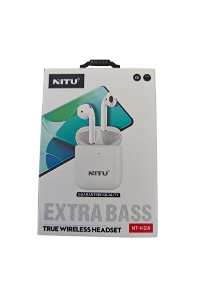 NITU Căști intraauriculare wireless Bluetooth 5.0 cu ANC