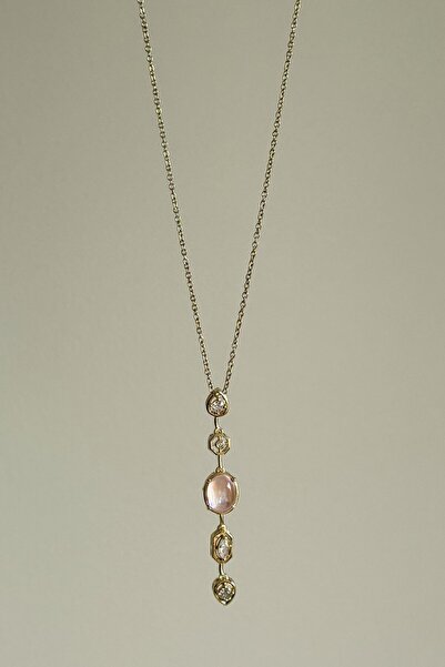 Beca Atelier Rose Glow Çelik Kolye