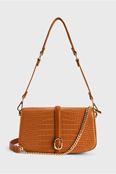 Love My Body Tokalı Zincir Detaylı Çanta