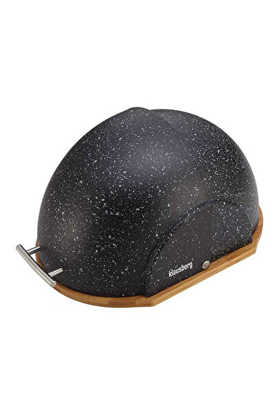 Other KLAUSBERG KB-7277 MARBLE BAMBOO-ACRYLIC BREAD BOX