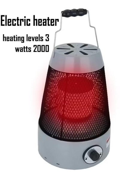DLC 2000W All-Around Electric Heater with Clothes Dryer and 3 Heat Control Levels