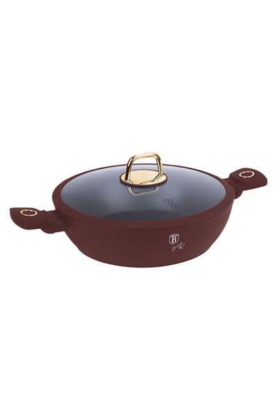 Other OLĂ PLATĂ DIN TITAN CU CAPAC 28cm BERLINGER HAUS BH-8038 LEONARDO