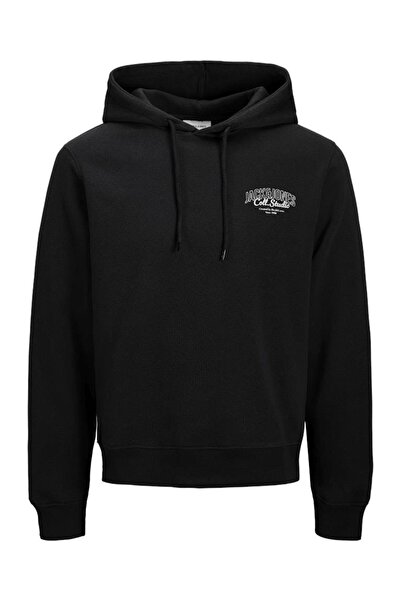 Jack & Jones سترة JJMAKOTO Sweat Hood للرجال بغطاء للرأس - مريحة وعصرية