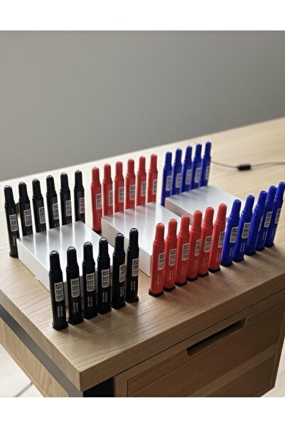 aybaş kağıtçılık 1. أقلام تحديد دائمة عالية الجودة (36 قطعة) 3 عبوات 3 ألوان،...