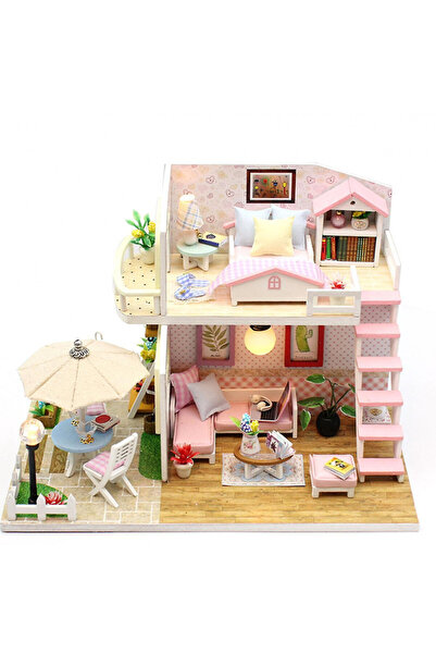 Creative Toys Casă de adunare familială în miniatură DIY