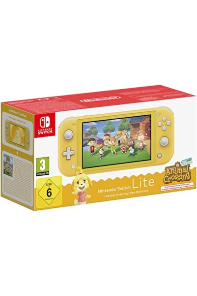 Nintendo Switch Lite Yellow + Animal Crossing: New Horizons