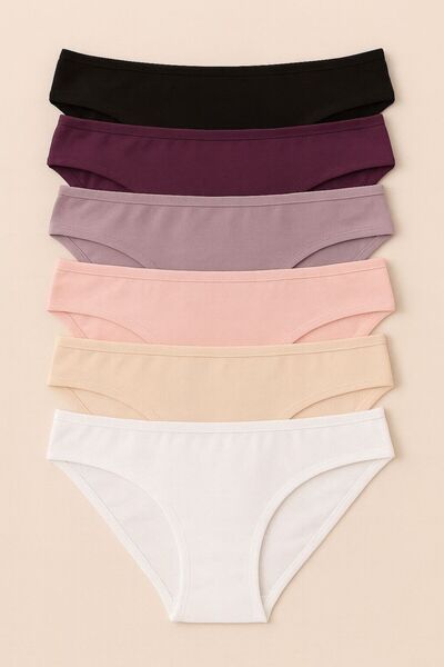 SOFENNA Γυναικεία σώβρακα Εξαιρετικά μαλακά βαμβακερά ελαστικά καθημερινά σλιπ