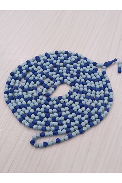 Bayraktar مسبحة فاخرة 500 حبة بنمط الورد المعطر (ملونة)