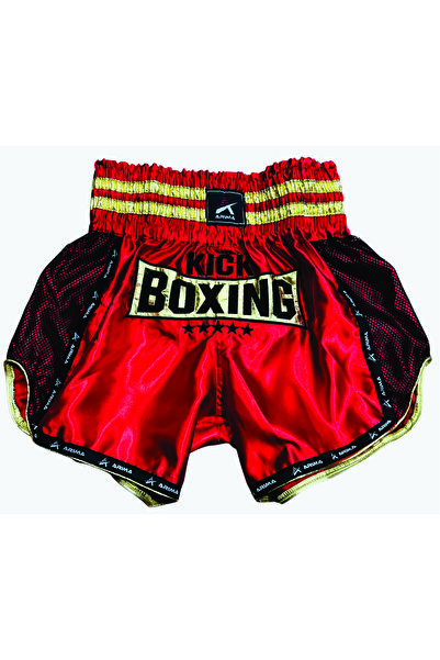 ARIMA Kick Boks Şort & Kickboks Şortu & Kick Boks Maç Şortu & Kick Boks Kırmızı Şort Pro