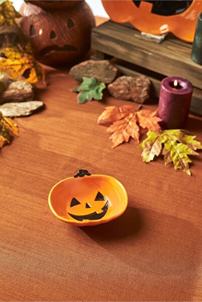 Karaca Halloween Pumpkin Kase 13 cm