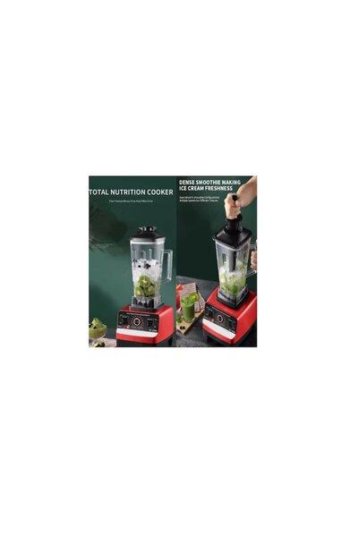 stuffix Blender 2 în 1 Stuffix, 4500w, negru și roșu