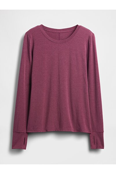 GAP Kadın Pembe GapFit Breathe T-Shirt