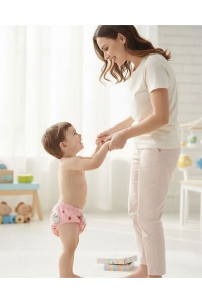 Baby-Kid Store %100 Pamuk Sızdırmaz Çocuk Çiş Alıştırma Külodu 3-4-5 Yaş (3'Lü Paket,Nano Teknoloji Kumaş)