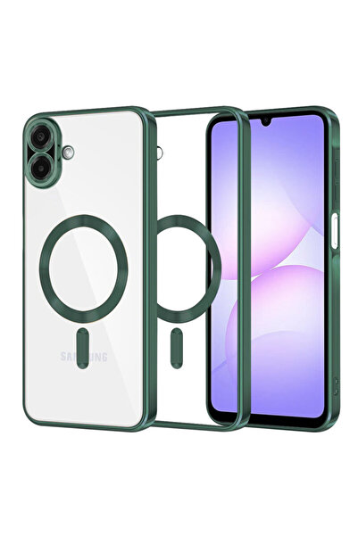 Techsuit Θήκη Premium για Samsung Galaxy A07 4G Luxury Crystal MagSafe, σκούρ...