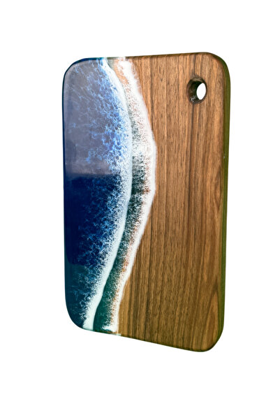 CVCWOOD Epoxy Presentation and Cutting Board 35 cm X 25 cm