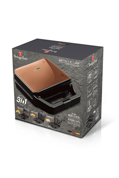 Other ELECTRIC GRILL, WAFFLE IRON 3-in-1 BERLINGER HAUS BH-9461