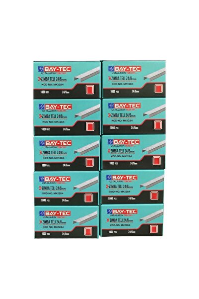 Baytec Staple Wire 24/6 -1000 Pieces- 10 Packs