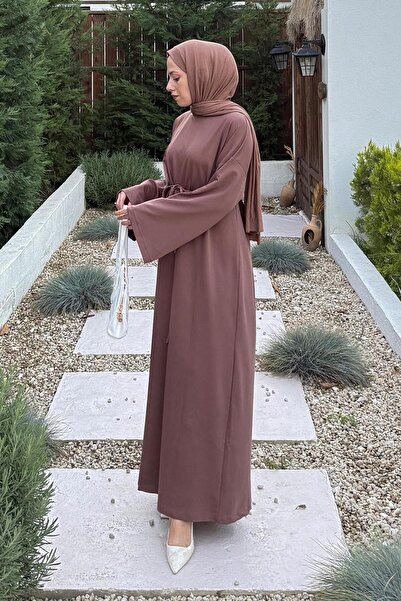 lamelif Two Thread Dress Bitter Soft Brown