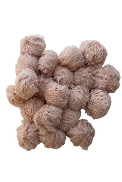 Kalben Kumaş بومبوم وردي 4 سم 20 قطعة