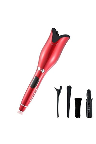 OEM Automatic Hair Curler with LCD Screen, Adjustable Temperature, 1.8m Cable, 360-degree Rotation, 55W,