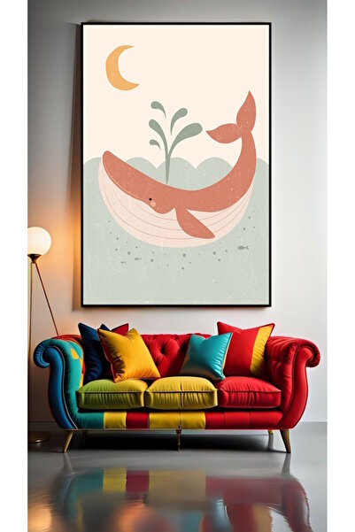 özkacar BOHEM STYLE DOLPHIN Home Wall Salon Σαλόνι ομορφιάς Γραφείο Διακόσμησ...
