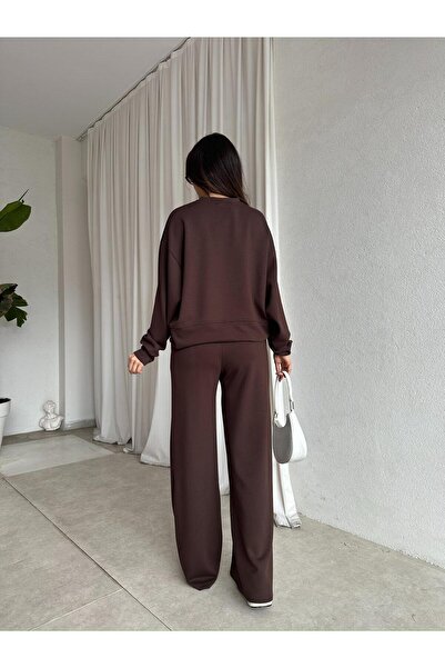 Mooi Butik Laura Set 8556 - Bitter Brown