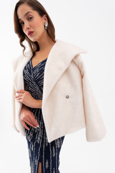 Lafaba Жіночий екраний пальто з хутром