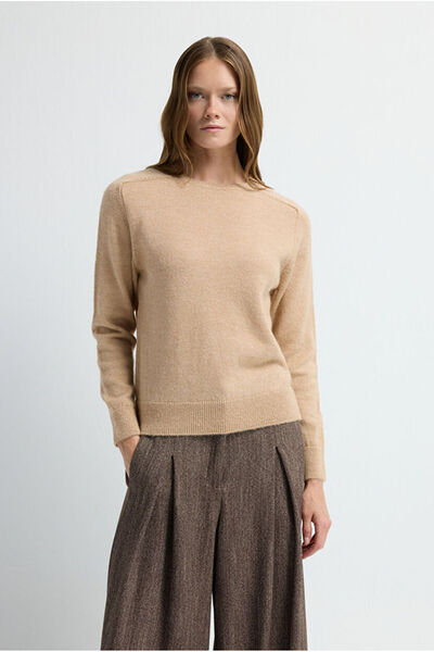 adL Bisiklet Yaka Triko Kazak