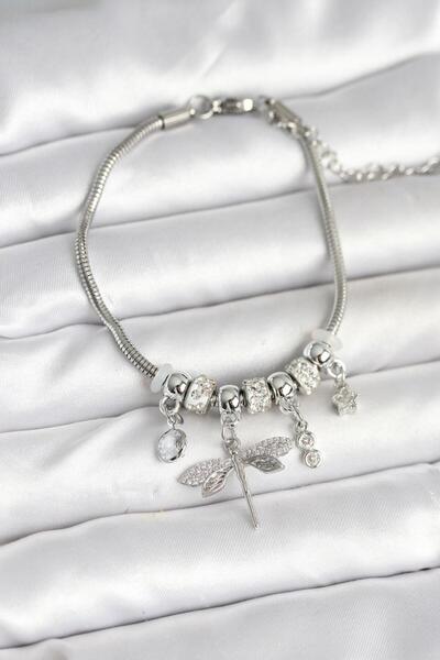 Clariss Gümüş Renk Yusufçuk Charmlı Bileklik