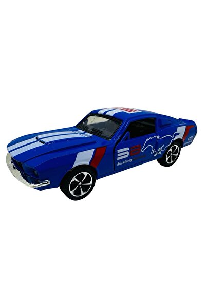 JPT Ford Mustang Blue Model 1:32 with Lights & Sounds