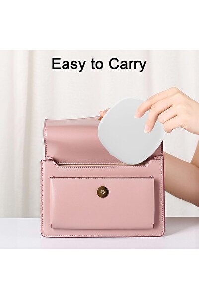 Generic LED Pocket Mirror USB Rechargeable, 3 Color Lighting Dimmable Touch Sensor Travel Size