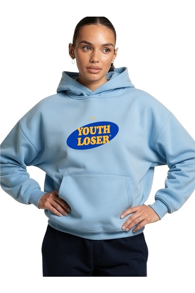 ArtYus Φούτερ Unisex Youth Loser Colorful Special με τύπωμα Cotton oversized ...