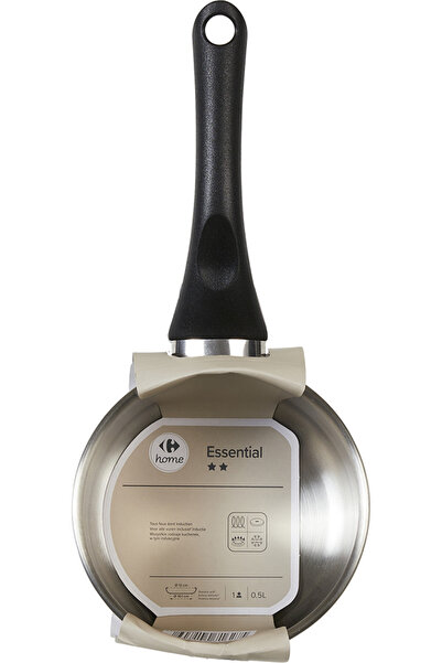 Carrefour Home Cratita Essential, strat antiaderent, 12 cm, Argintiu