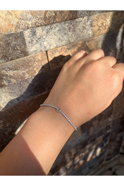 bijoux uniques çelik su yolu B harfli zarif bileklik