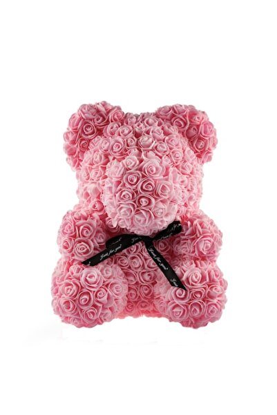 OEM Pink Rose Teddy Bear, 25 cm, TeleMAG