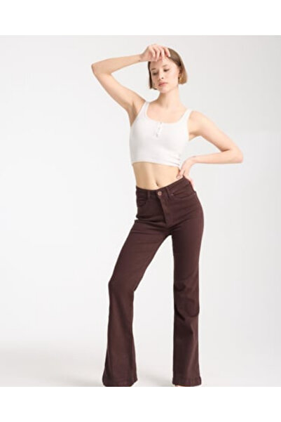 LA CARTE KADIN İSPANYOL PAÇA KOT PANTOLON