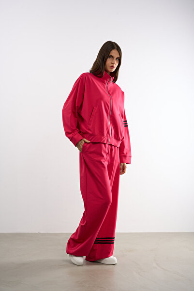 HANIQA Γυναικείο καλοκαιρινό σετ φόρμας με φερμουάρ (44-50) |   25152