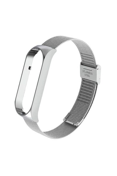 digital-play Curea din oțel inoxidabil compatibilă cu Xiaomi Mi Band 5, închi...