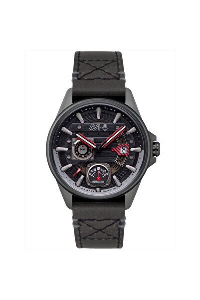 AVI 8 Ceas pentru bărbați Avi-8 AV-4098-04, cuarț, 44 mm, 5ATM